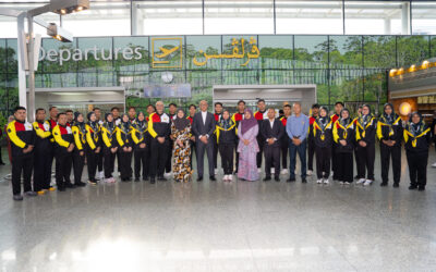 Upacara Selamat Belayar Rombongan Ketiga Kontinjen Negara Brunei Darussalam Ke Sukan Malaysia XXII, Selangor 2026