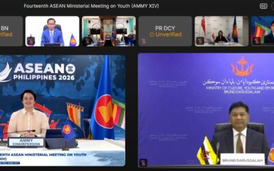 Mesyuarat Menteri-Menteri ASEAN Mengenai Belia Ke-Empat Belas (AMMY XIV) dan Mesyuarat Menteri-Menteri ASEAN Mengenai Belia Campur Tiga Ke-Sepuluh (10thAMMY+3)