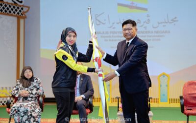 Majlis Penyerahan Bendera Negara Kepada Kontinjen NBD Ke Sukan Malaysia XXII, Selangor 2026